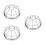 3 Fire Sprinkler Head Protector Inbouw Plafondbevestiging Guard 4