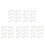 40St Compatibele Plastic Water Flosser Wit Voor Mondhygiëne 6