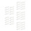 40St Compatibele Plastic Water Flosser Wit Voor Mondhygiëne 7