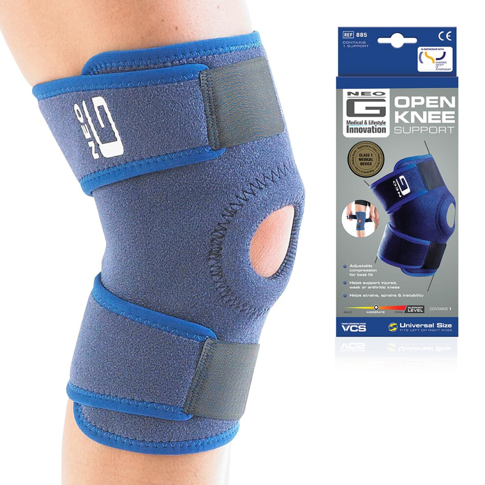 Neo-G Knee Support Open Patella - Knee Brace For Arthritis, Joint