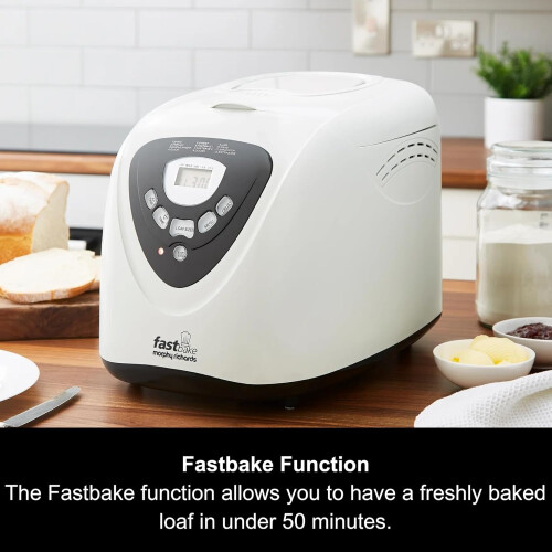 Morphy Richards Morphy Richards Fastbake Breadmaker - 12 Programmes - 1.5lb 1