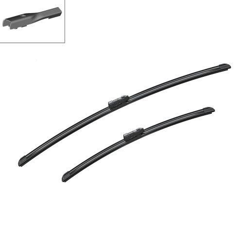 Bosch Bosch Aerotwin A864S - Front Windscreen Wipers - Set of 2 Replacement 1