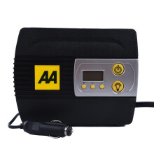 AA 12V Digital Tyre Inflator AA5502 – For Cars Other Vehicles Inflatables Bicycles - Shows PSI BAR KPA 3-100 PSI – Includes Adapto
