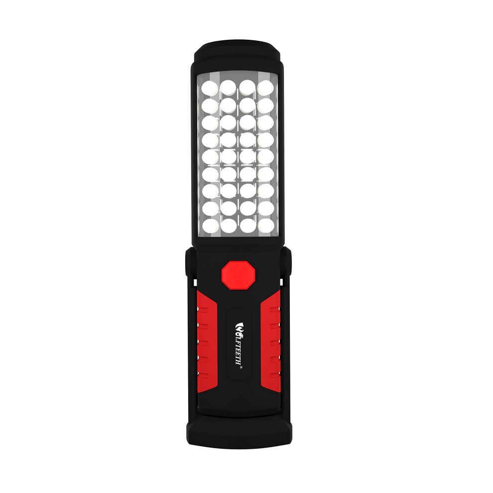 Wolfteeth Led Torches 36+5 Magnetic Work Light Portable Flashlight Inspection Lamp Camping Light, 360 Degree Hanging Rotary Hook And 270 Degree Mag 5007709839011