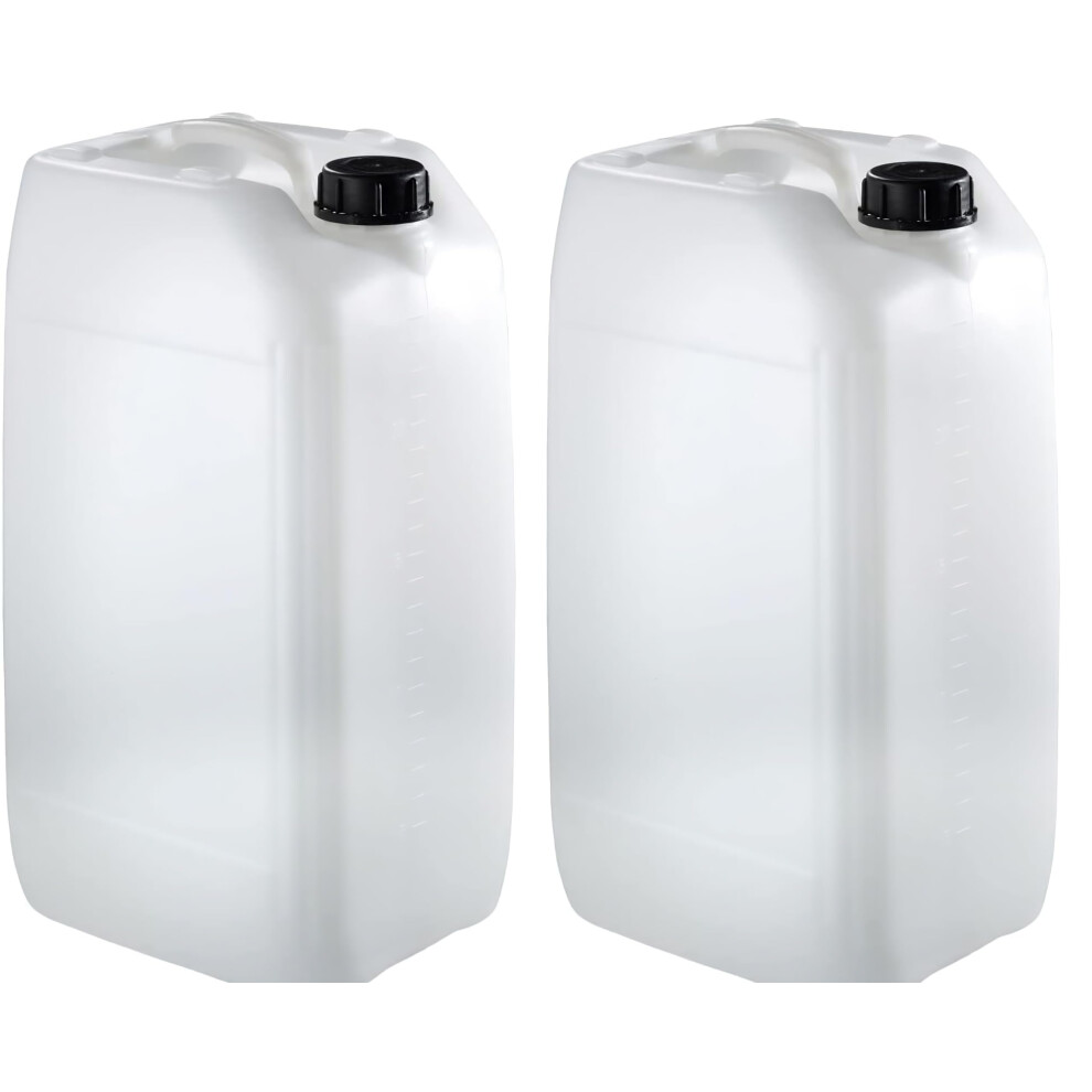Waterline 25L Litre Water Storage Container, Jerrican, Drum, Jerry Can X 2 5004612939586