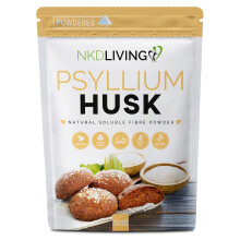 NKD Living Psyllium Husk Powder (500g) | Tested for Heavy Metals Micro|Organisms