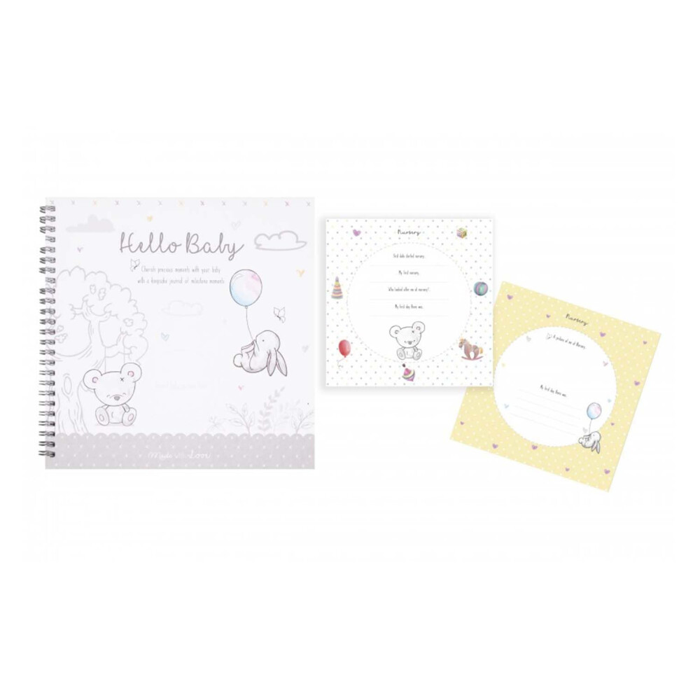Hugs & Kisses Yöl Hugs Kisses Baby Milestone Journal Keepsake Toddler Newborn Showe