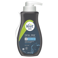 Veet Men Hair Removal Cream 400ml | Hydrating Chest & Body Remover