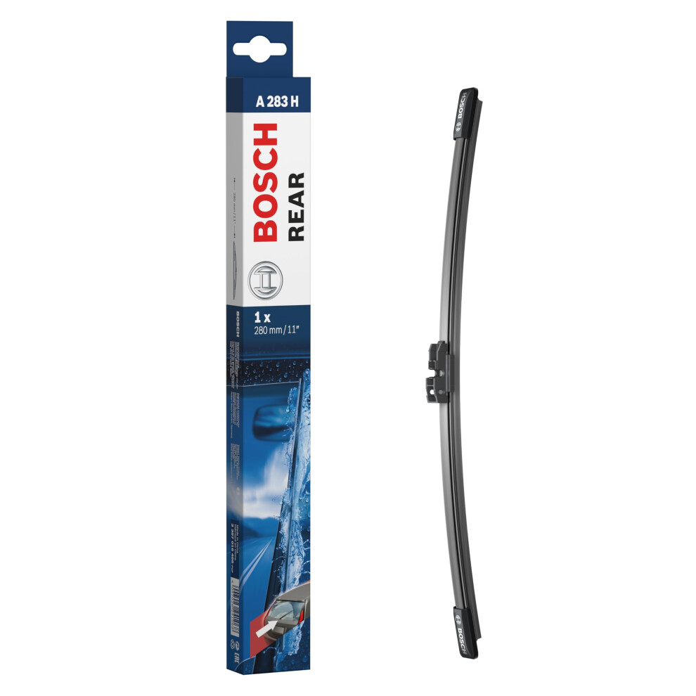 Bosch Rear Wiper A 283 H - Excellent Cleaning Performance - Replacement Blade For Back Windscreen - 1 Blade, 280Mm