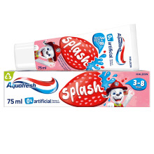 Aquafresh Paw Patrol Splash Toothpaste 3-8 years, Kids toothpaste, Str