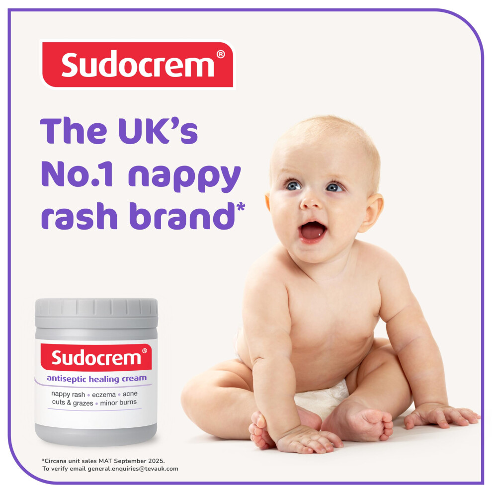 Sudocrem Antiseptic Healing Cream Zinc Oxide Cream For Nappy Rash Ecz