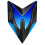 (One Size, Blue) Harrows 100 Micron Velos Dart Flights 1