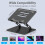 Nayka Adjustable Laptop Stand for Desk, Metal Foldable Laptop Riser 5