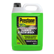 Prestone Screenwash, Ready To Use Screen Wash For Cars, High Performance Cleaning With Streak Free Formula, Maximum Visibility Summer Windscreen Wash