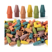 Mr. Pen- Pencil Top Erasers, 120 Pack, Folk Festival Colors, Latex-Free & No Smudge Pencil Eraser Tops