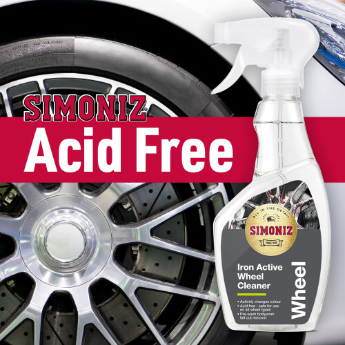 Simoniz SIMONIZ Alloy Wheel Cleaner, Iron Fallout Remover Spray, 500ml 2