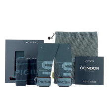 PICSIL Condor Grips, Magnesium Enhanced Grip, Premium Hand Grips Protection for Cross Training, Calisthenics and Fitness (Midnight, G+)