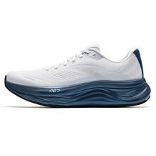 ANTA Scarpe da Corsa PG7 Uomo Comfortevoli Traspiranti Sneakers Sportive, Grigio/Blù Navy, 14
