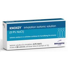 KNOXZY Isotonic Saline Solution 0.9% | Sodium Chloride NaCl | Inhalation Saline