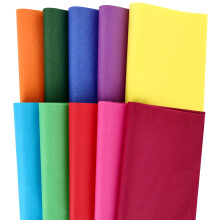 60 Vellen 20x20 inch Gekleurd Tissuepapier, Kerst Multicolor Inpakpapier voor Cadeautjes