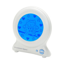 Tommee Tippee Groclock Light and Sound Sleep Trainer Clock for Kids Room, Digital Clock face, LED Nightlight, Optional Alarm Clock