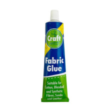 Fabric Glue for Clothes Fabric Glue 50ml for DIY Crafts Upholstery Materia