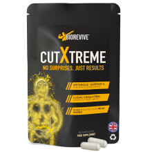 BioRevive Cut Xtreme – Vegan 780mg Capsules with L-Carnitine, Green Tea, B Vitamins & Caffeine for Energy, Focus & Wellness Support | Pre-Workout &