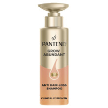 Pantene Grow Abundant Anti Hair Loss Shampoo, 290ml. For Stronger, Denser Hair in 8 Weeks. Pro-Vitamin Complex & Niacinamide.