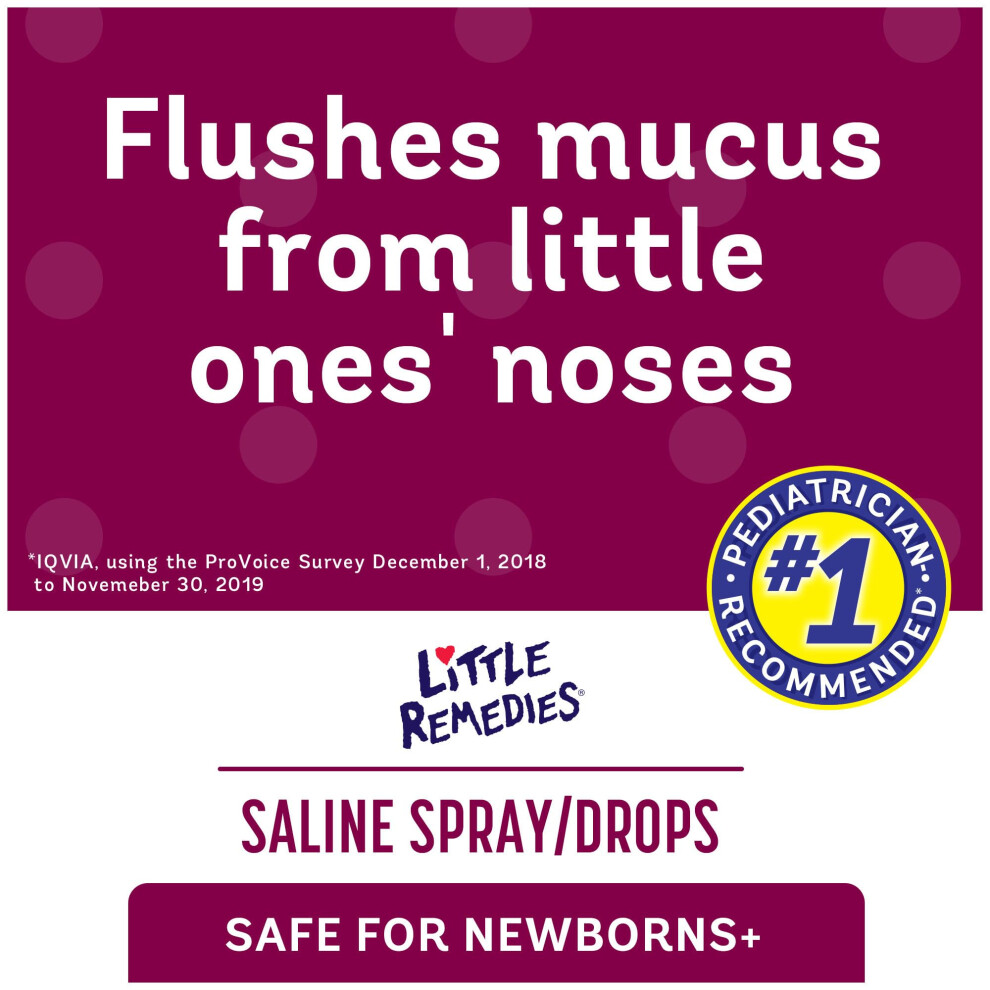 Little Remedies Noses Saline Spraydrops 15Ml