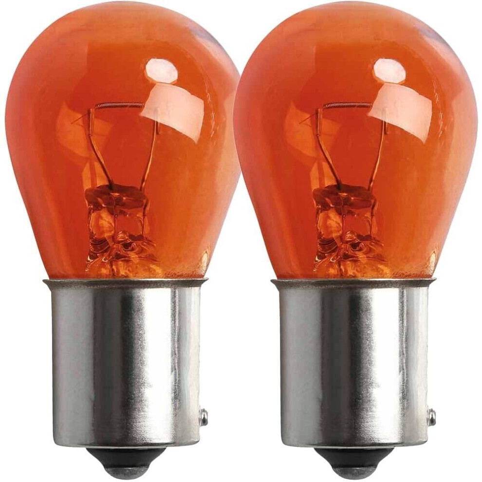 Netagon 2 X 581 Py21w Car Bulbs Â Indicator Bulbs 12V 21W Bau15s, | Py21w Indicator Bulb For Turn Signal Car Lights, Bulbs & Indicators - Twi Orange 5006641212890