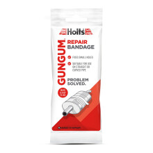 Holts Gun Gum Exhaust Repair Bandage, Gun Gum Repair Bandage, Professional Quality Exhaust Repair Bandage For Small Holes, Creates Gas Tight Seal In