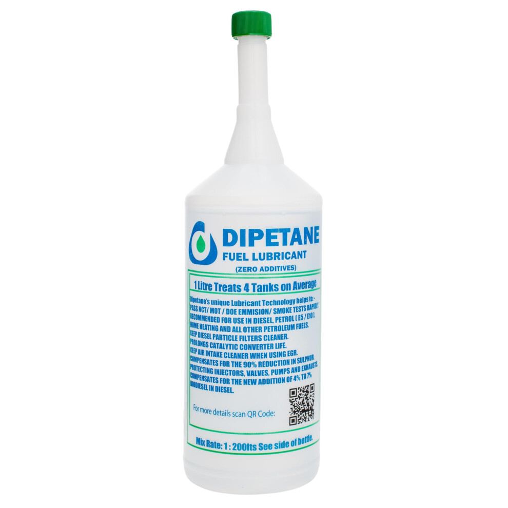 Dipetane 1L Fuel Additive | Improve Fuel Economy | Reduce Emmisions | Helps Keep Dpf Clean Diesel And Petrol | Flush And Clean Engine, Injector And E