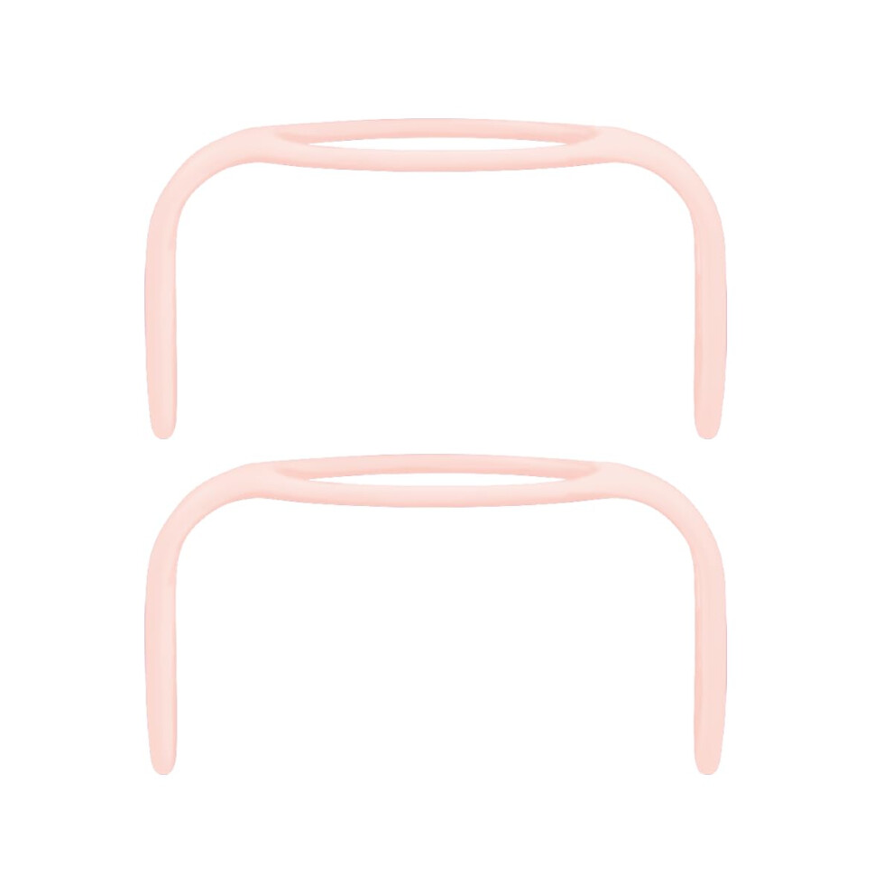Mam Hold My Bottle Handles | 2 Pack | Compatible With Wide Range Of Bottles | Encourages Independent Drinking | Baby Accessories | Pink