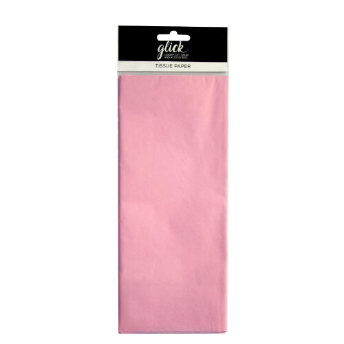 Glick Four Sheets of Light Pink Tissue Paper