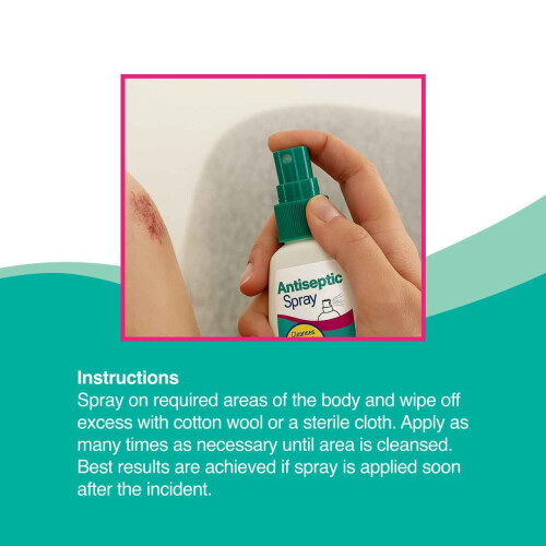 Safe & Sound Antiseptic Spray – 100ml 2