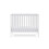 Obaby Obaby Bantam Space Saver Cot – White  Compact Baby Cot  Adjustable Bas 5