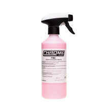 Chrome Pink Interior Cleaner Polish 500ml Spray Bottle