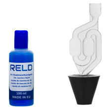RELD Cylinder Head Gasket Tester Kit CO2 Combustion Leak Gas Test Universal for All Cars and Motorcycles Petrol Diesel Block Rapid Engine Leak Detect