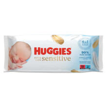 Huggies Sensetive Extra Care Baby Wipes Pack of 8x56 448 Wipes