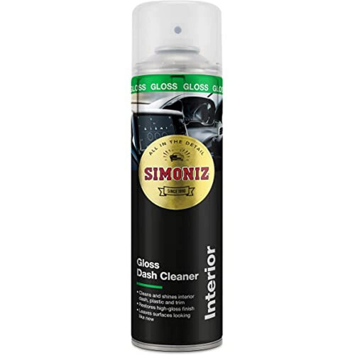 Simoniz Simoniz Gloss Dashboard Cleaner Professional Car Interior Cleaner Spray Wit