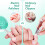 Brencco Electric Nail File for Baby with Six Interchangeable Grinding 4
