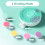 Brencco Electric Nail File for Baby with Six Interchangeable Grinding 2