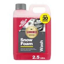 Simoniz Snow Foam Car Prewash: High-Cling Thick Foamer Car Wash Formula, pH Neutral and Gentle on All Paintwork, Waxes, and Sealants - Juicy Watermel