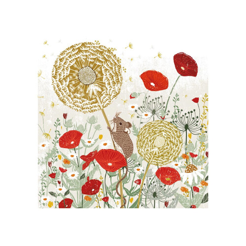 Summer Thornton Woodland Nature Mouse Print