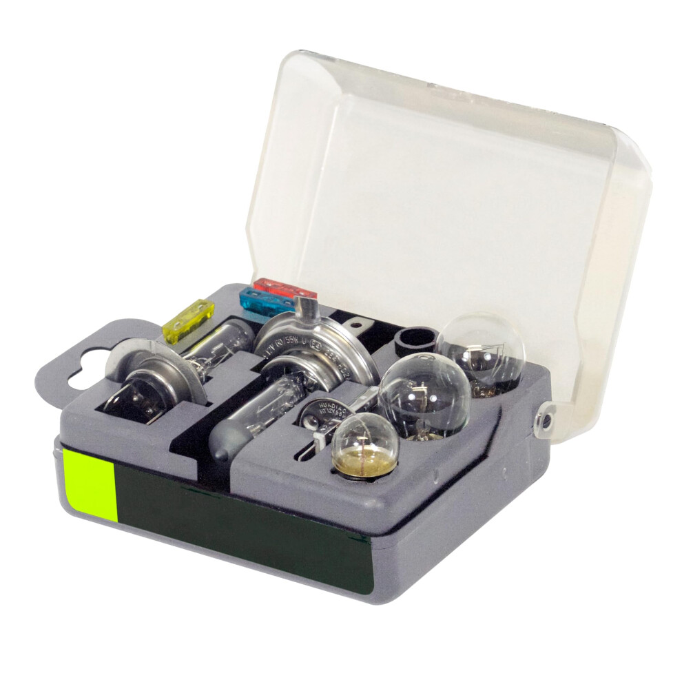 Sakura Emergency Bulb Kit - Fits Most Vehicles - 7 Bulbs 3 Fuses 88349701