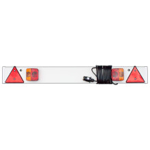 Maypole 4 ft (1.215m) Trailer Lighting Board with 5 M Cable, Plug & Mounting Holes