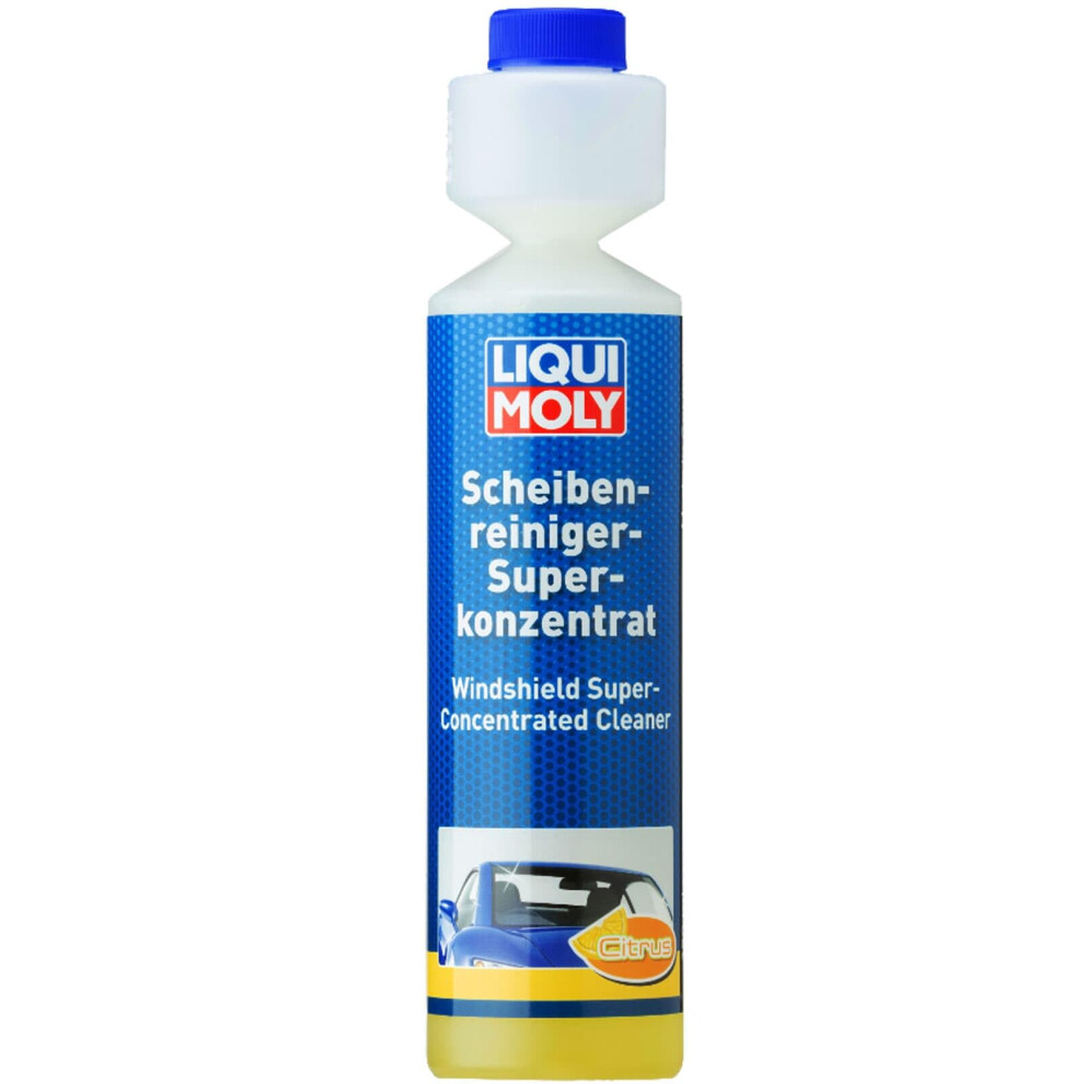 Liqui Moly Windshield Super-Concentrated Cleaner Citrus | 250 Ml | Wiping Water Additive | Sku: 1519 5000291209590