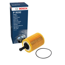 Bosch P9192 Car Oil Filter - Separates Soot and Metal Particles from Engine Oil