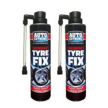 2 x Instant Quick Puncture Repair Car Tyre Fix Sealant Inflates In Seconds 300ml