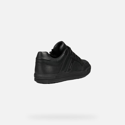 Geox Geox J Arzach B. D Leather Lace Up Trainer 1